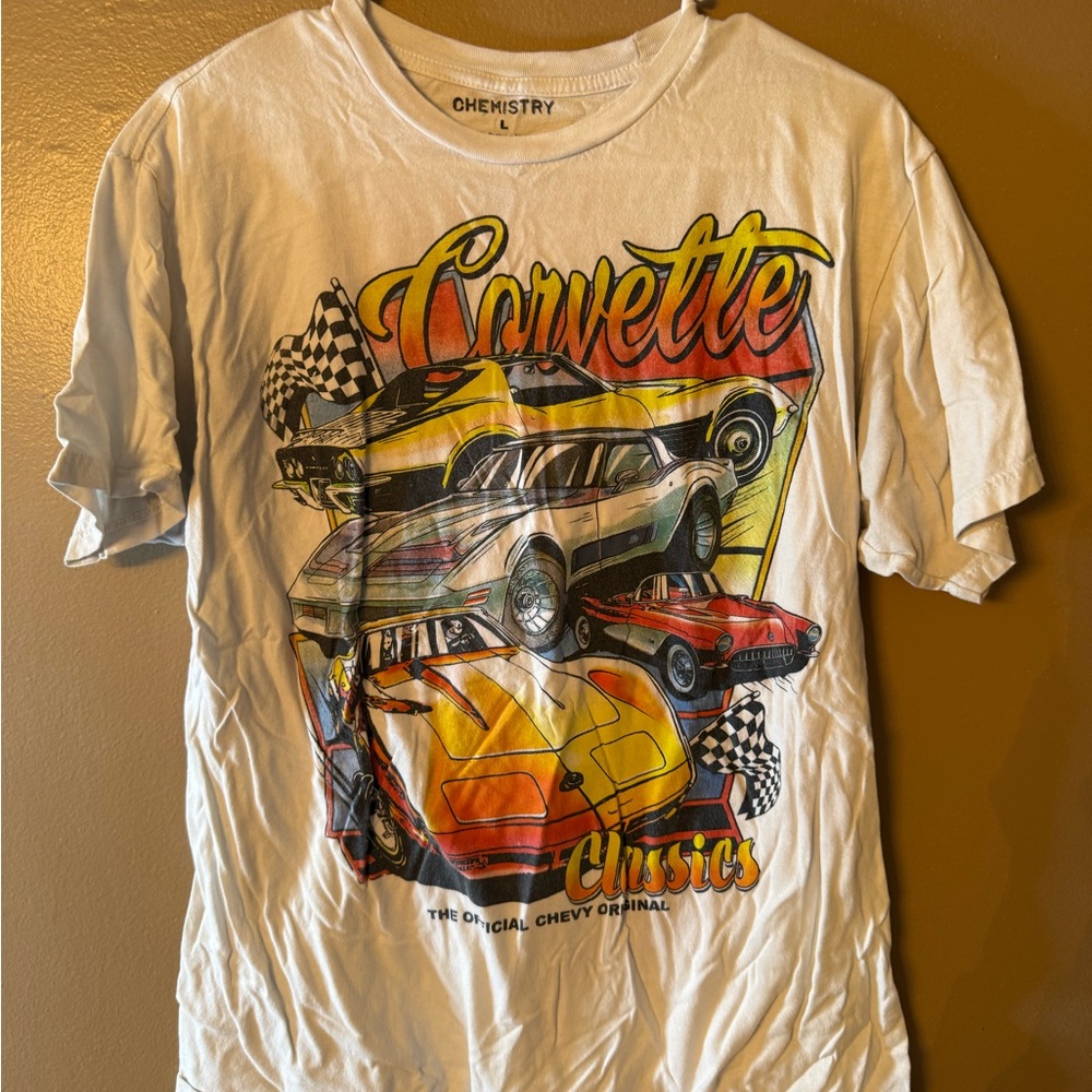 Chemistry White Corvette Classics T-Shirt
